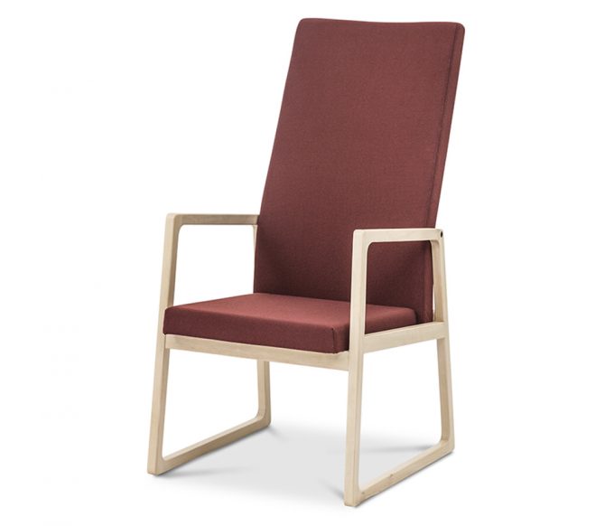 Saga fåtölj hög