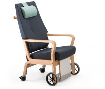 Duun vilfåtölj med Hjul