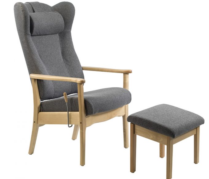 Ergo högryggad vilfåtölj
