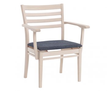 Keps karmstol XL klädd sits